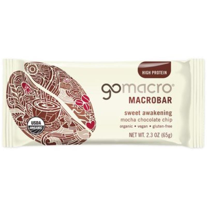 GoMacro - Mocha Chocolate Chip Protein Bar | Pack Of 12