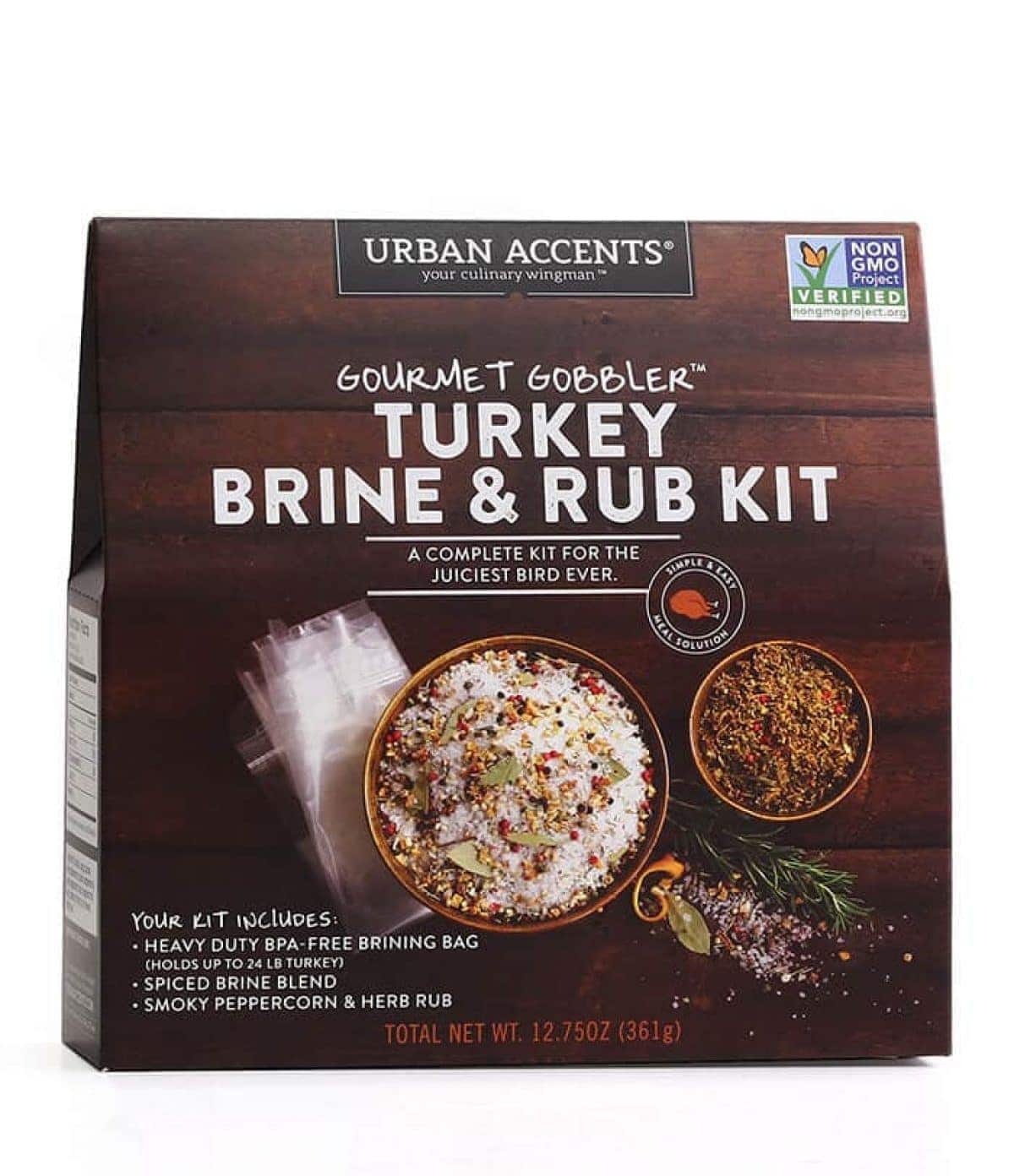 Gourmet Gobbler Turkey Brine and Rub Kit