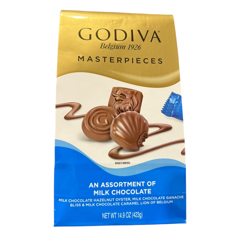 Godiva Master Pieces an Assortment of Milk Chocolate