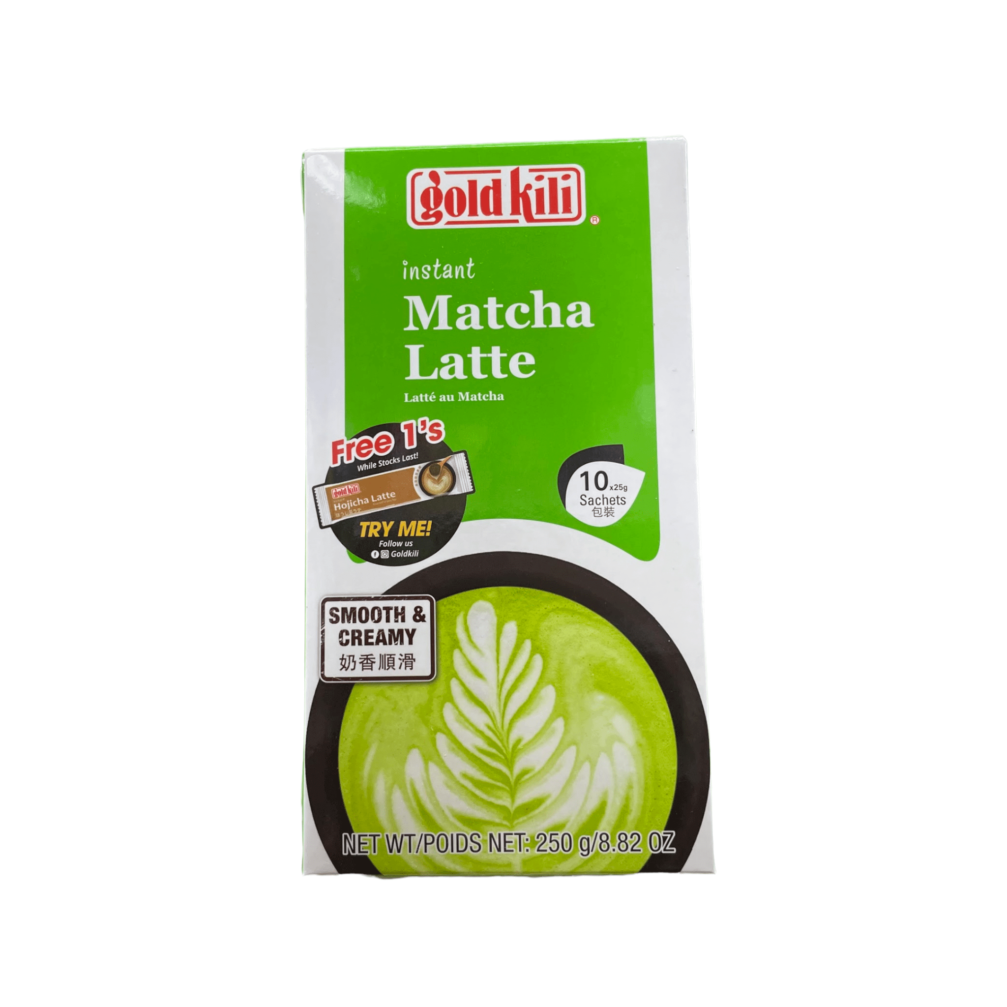 Gold Kili Instant Matcha Latte Smooth & Creamy