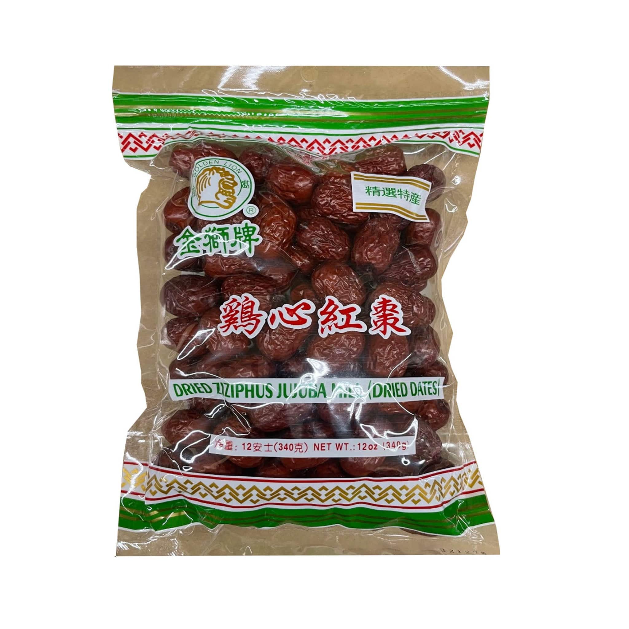 Golden Lion Dried Ziziphus Jujuba Mill (Dried Dates)