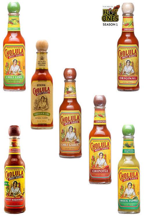 Cholula Hot Sauce Ultimate 7 Variety Gift Set , 7/5oz.