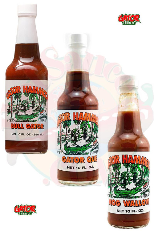 Gator Hammock BBQ Sauce Gift Set, 3/10oz.