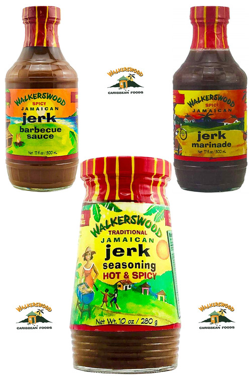 WalkersWood Totally Jerk Gift Set, 10oz, 2/17oz.