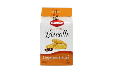 Haddar Gluten Free Biscotti Cappuccino Crunch, 7 oz.
