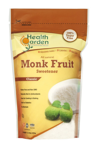 Health Garden Monk Fruit Sweetener Classic, 1 lb.