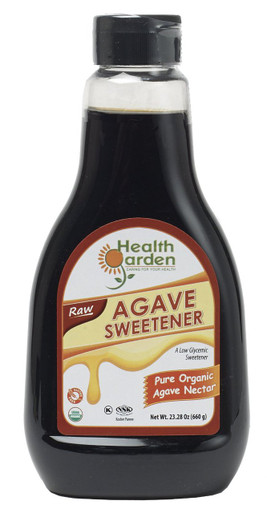 Health Garden Organic Raw Agave Sweetener, 23.28 oz.