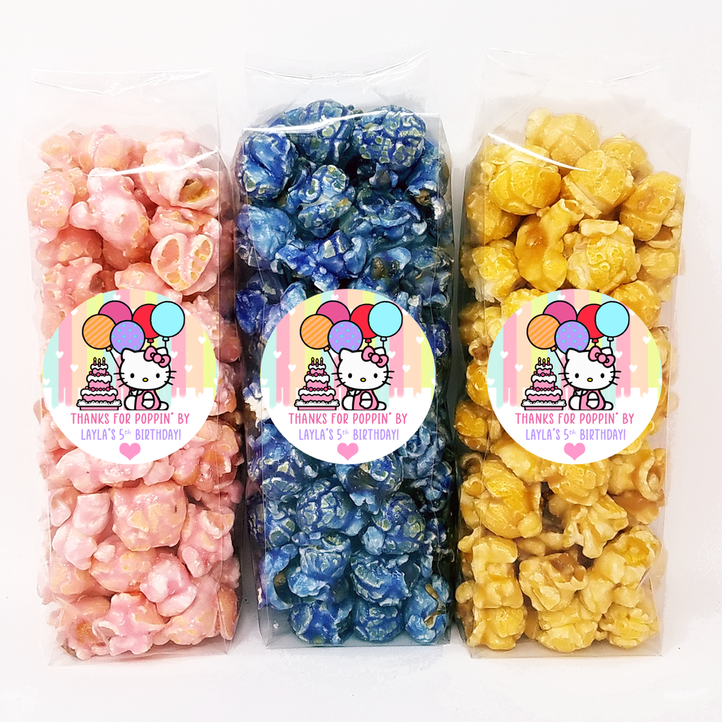 Kitty with Birthday Cake - Party Favors