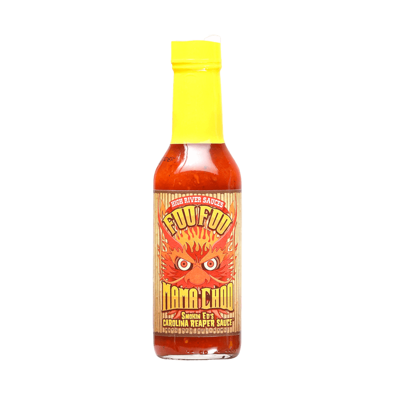 High River Sauces Foo Foo Mama Choo Smokin' Ed's Carolina Reaper Sauce