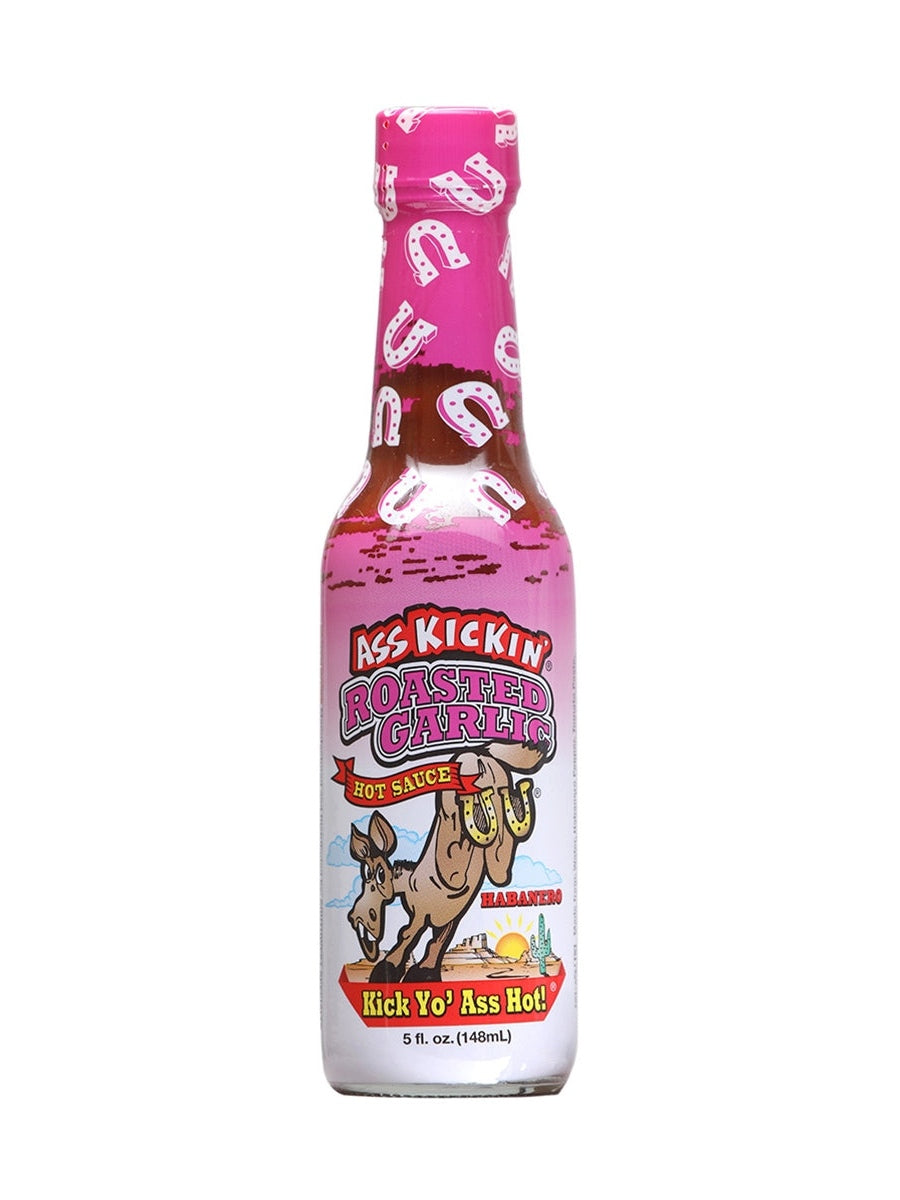 Hot Sauce Ass Kickin Roasted Garlic Habanero 5 oz Arizona Heat 6 $9.98