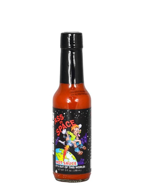 Hot Sauce Ass in Space Out of this World 5 oz Heat 6