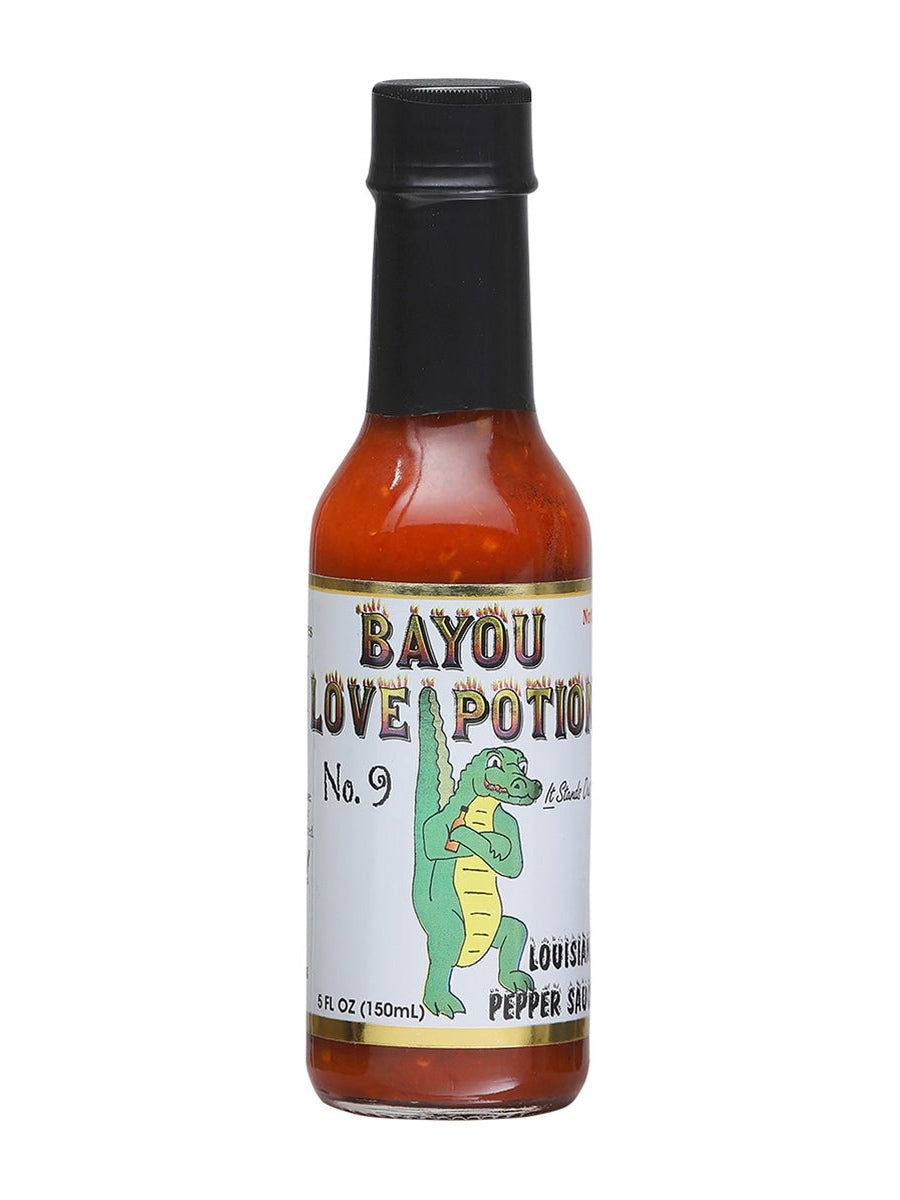 Hot Sauce Bayou Love Potion 5 oz Heat Level 7 Louisiana