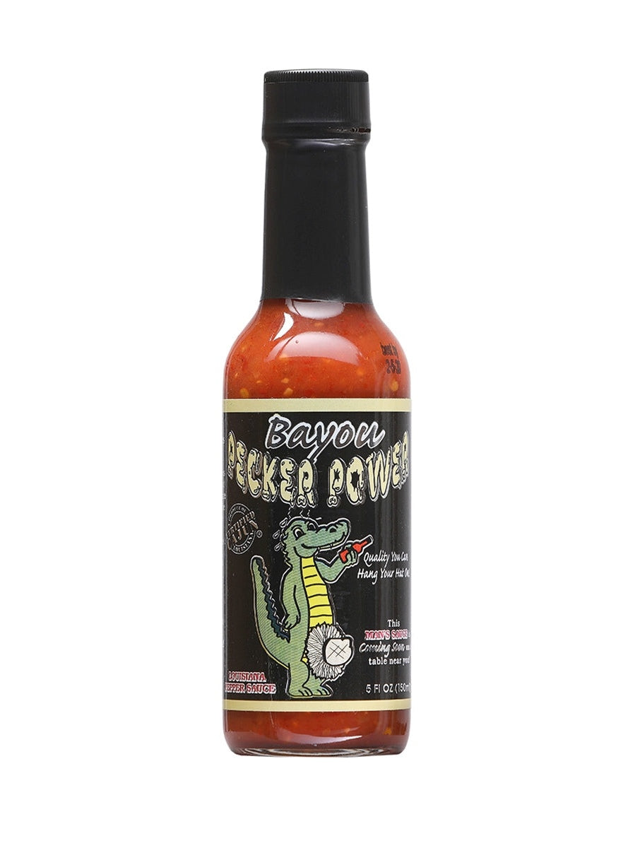 Hot Sauce Bayou Pecker Power 5 oz Louisiana Heat 7