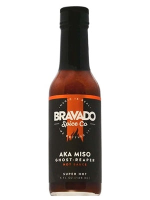Hot Sauce Bravado AKA MISO Ghost Pepper 5 oz Heat 10 $15.98