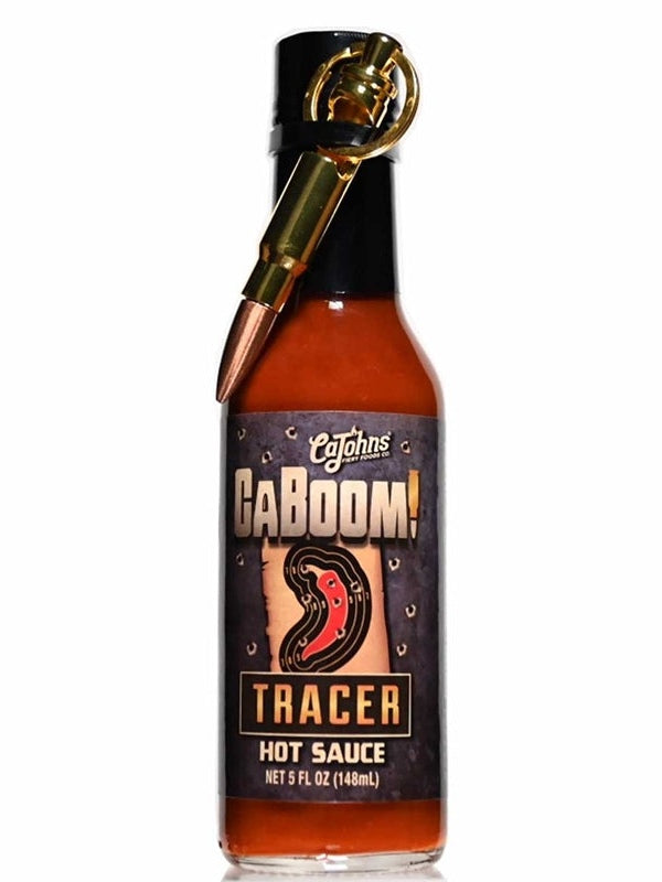 Hot Sauce Ca Boom! Tracer with Bullet Keychain Heat Extract 10+++ CaJo