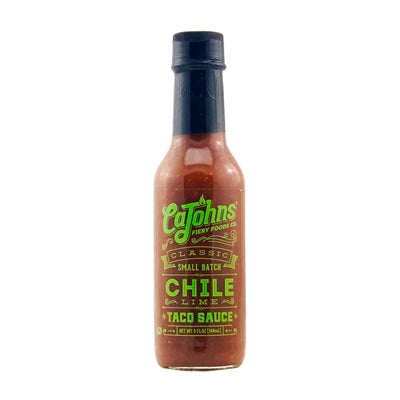 Hot Sauce CaJohns Classic Chile Lime Taco Heat 5 $8.48