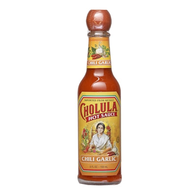 Hot Sauce Cholula Chili Garlic 5 oz Mexico Heat 5 $8.98