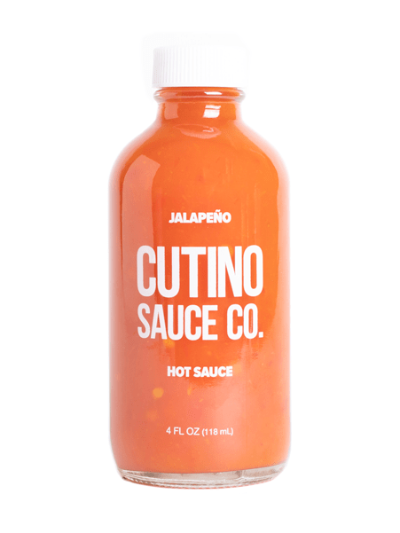 Hot Sauce Jalapeño Red by Cutino Sauce Co 4 oz Heat 5 $12.98