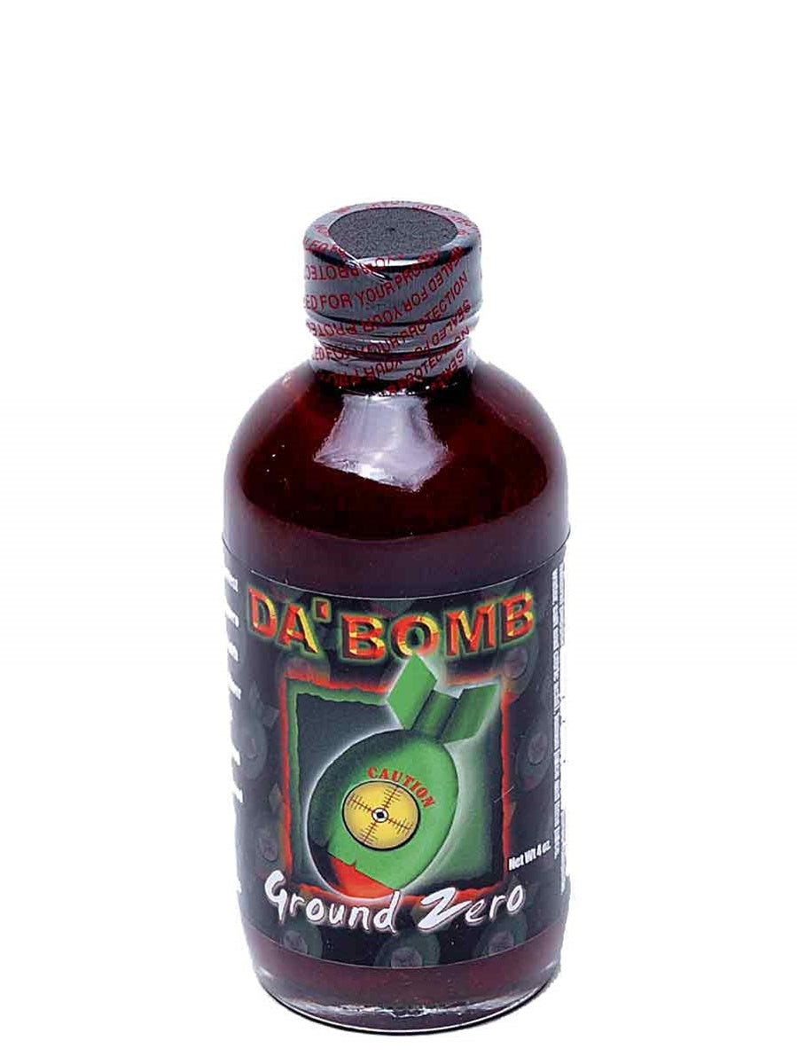Hot Sauce Da Bomb Ground Zero 4 oz 234,000 Scoville Units Heat 10+++ $