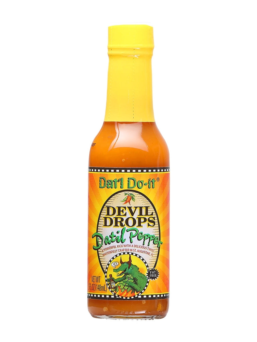 Hot Sauce Datil Do-It Devil Drops 5 oz Florida Heat 6
