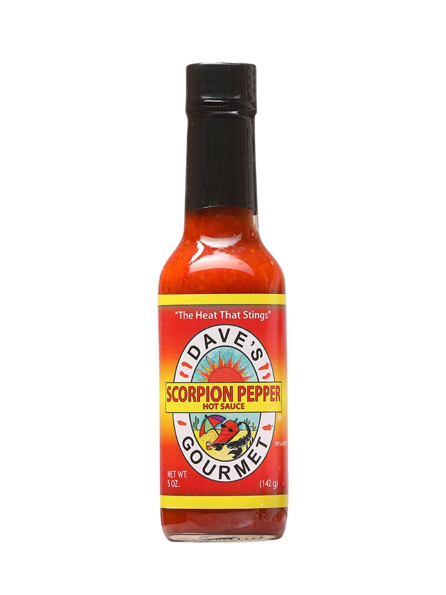 Hot Sauce Daves Gourmet Scorpion Sting The heat that stings 5 Heat 10+