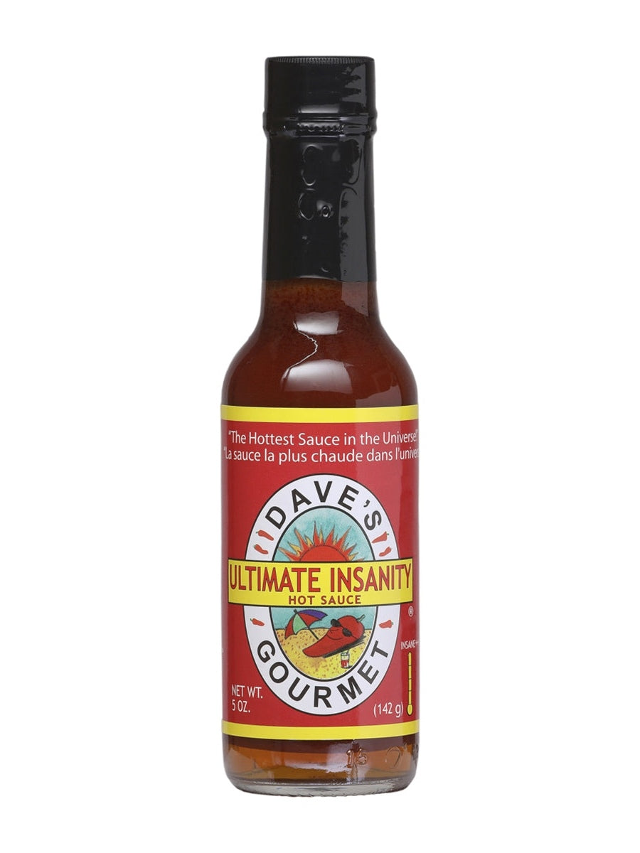 Hot Sauce Daves Gourmet Ultimate Insanity 5oz The Hottest Sauce in the