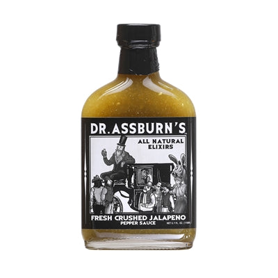 Hot Sauce Dr Assburn's Fresh Crushed Jalapeno Flask Heat 7 $10.98