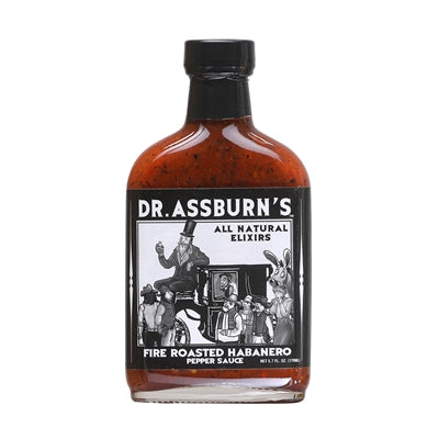 Hot Sauce Dr Assburns Fire Roasted Habanero 5.7 oz Flask Heat 8 $11.48