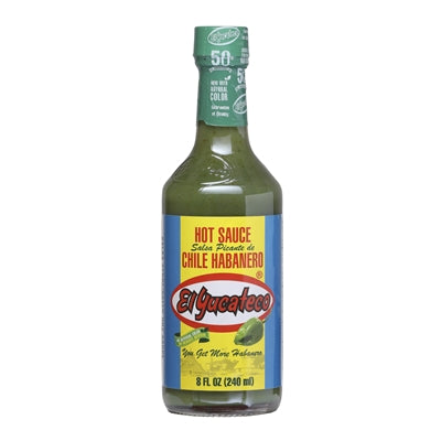 Hot Sauce El Yucateco Green 8 oz Heat 9 $8.98