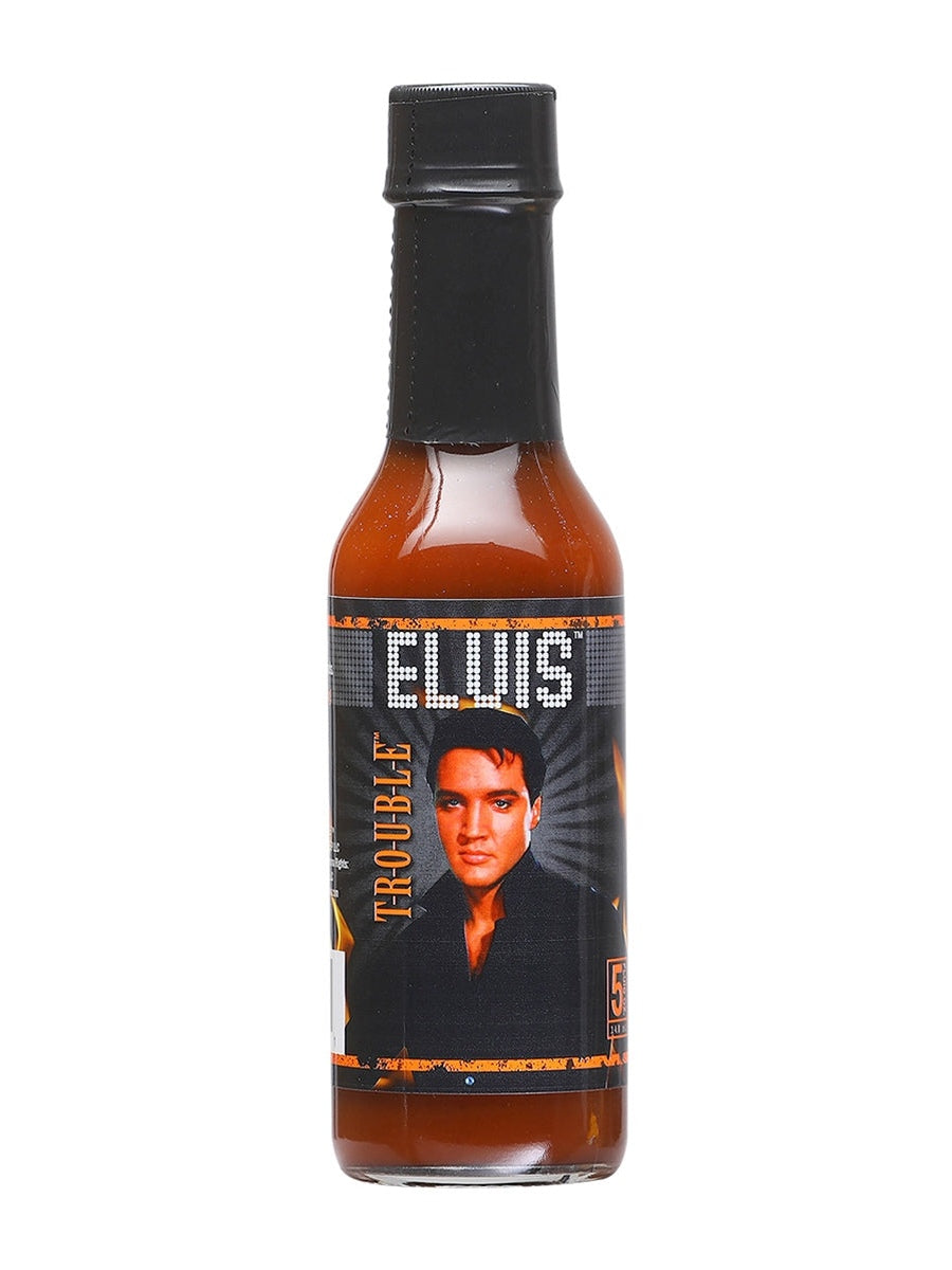 Hot Sauce Elvis Trouble 5 oz Heat 7 $7.48