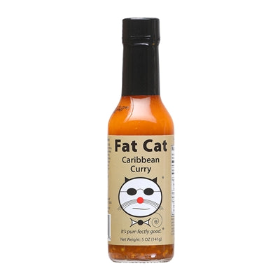 Hot Sauce Fat Cat Caribbean Curry Heat 5 $7.48