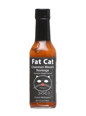 Hot Sauce Fat Cat Chairman Meows Revenge Scorpion 5 oz Heat 9 $8.48