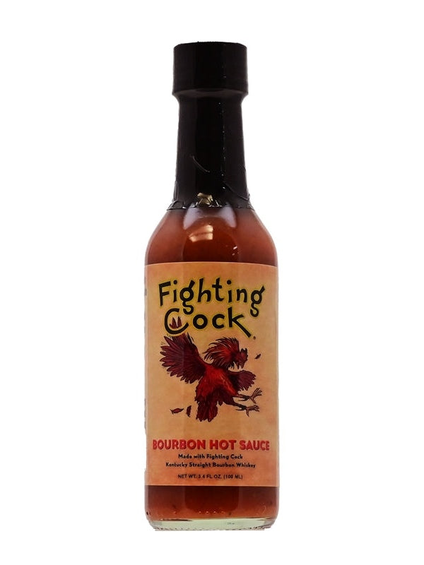 Hot Sauce Fighting Cock Kentucky Straight Bourbon 5 oz Heat 3 $7.98