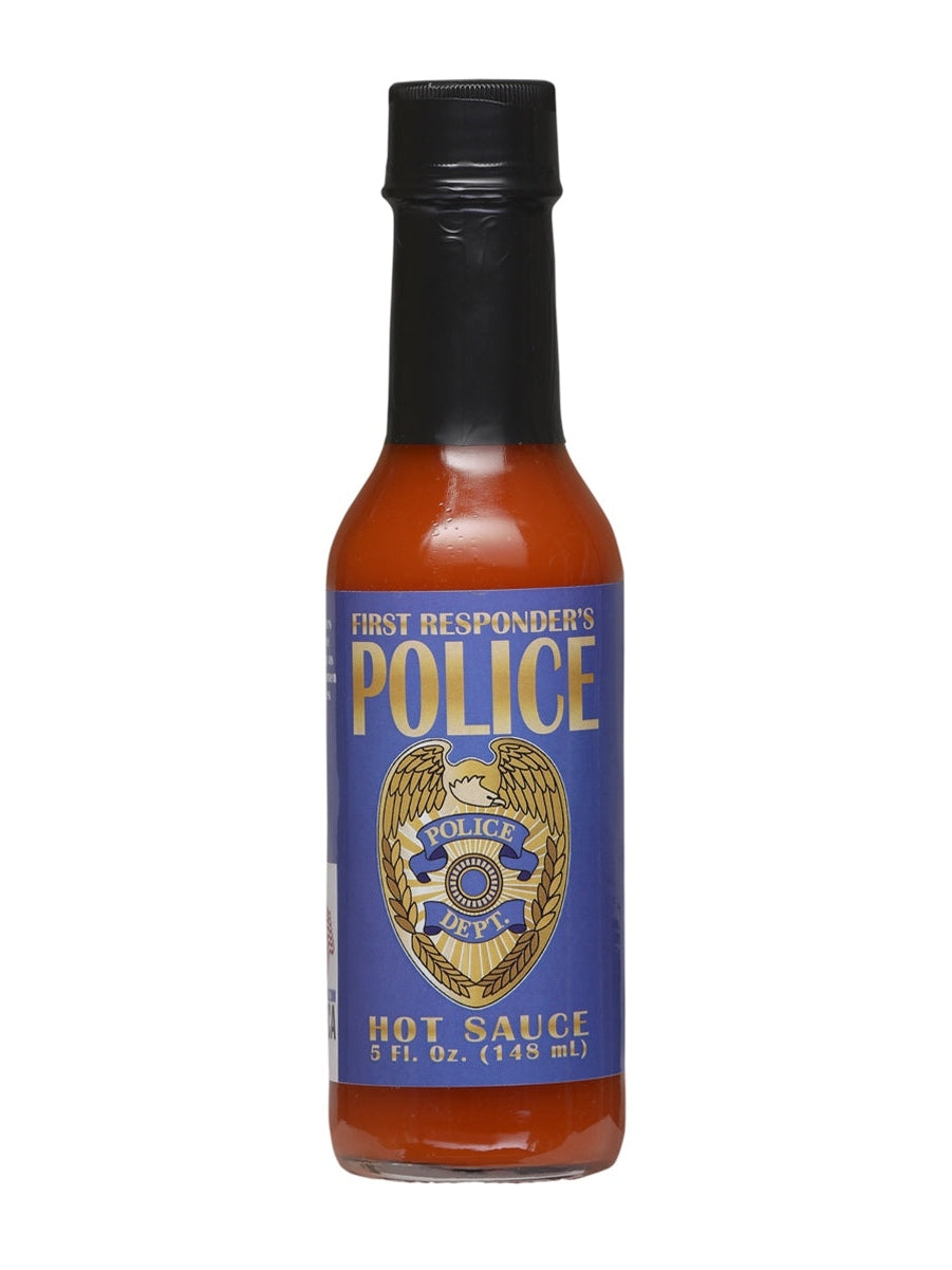Hot Sauce First Responders Police 5 oz Heat 4 $6.98
