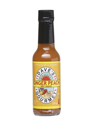 Hot Sauce Daves Gourmet Ginger Peach Daves Gourmet 5 oz Heat 6 $7.98