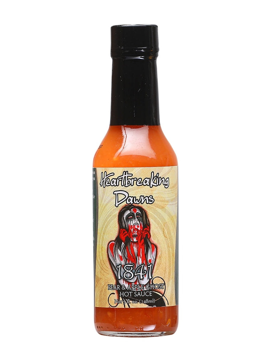 Hot Sauce Heartbreaking Dawns 1841 Pear & Apple Ghost Pepper 5 oz Heat