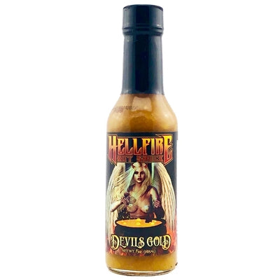 Hot Sauce HellFire Devil's Gold Heat 10 $ 11.98