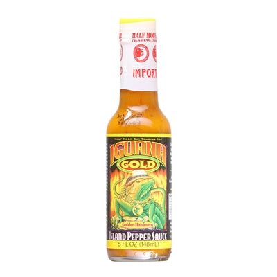Hot Sauce Iguana Gold Golden Habanero 5 oz Heat 6 $7.48