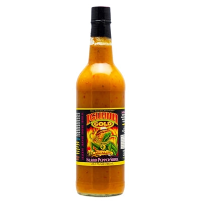 Hot Sauce Iguana Gold Island Pepper 25.7 oz Heat 6 $13.48