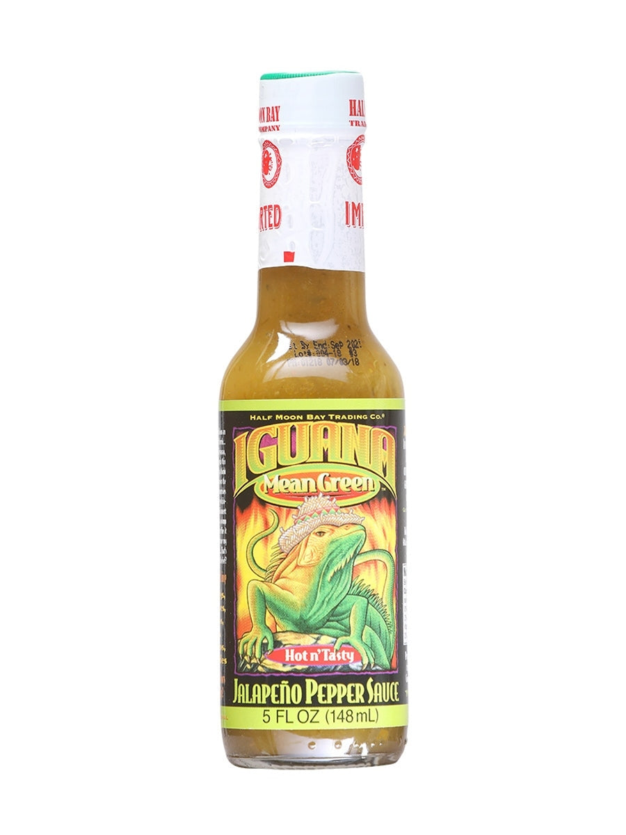 Hot Sauce Iguana Mean Green Jalapeno 5 oz Heat 6 $7.48