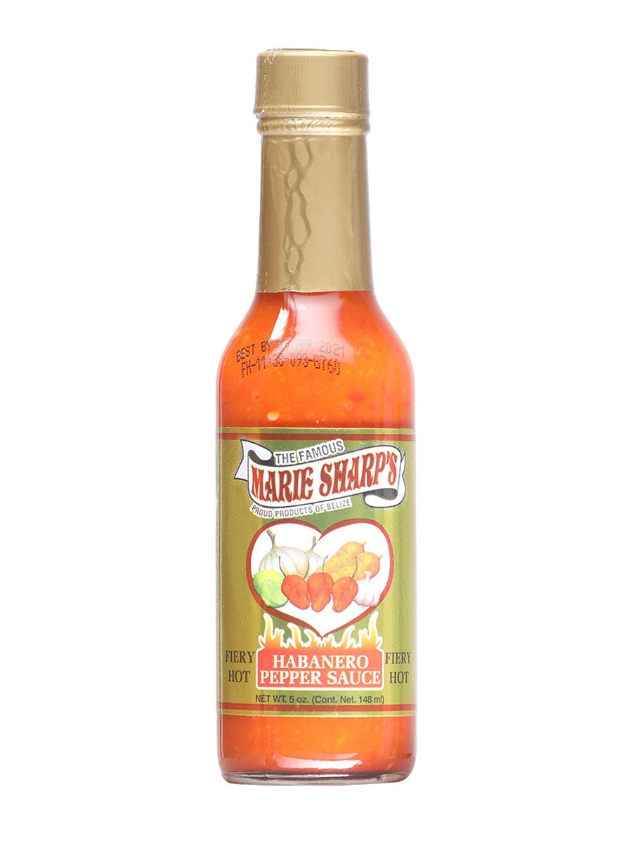 Hot Sauce Marie Sharps Fiery Hot Habanero 5 oz Belize Heat 8 $8.48