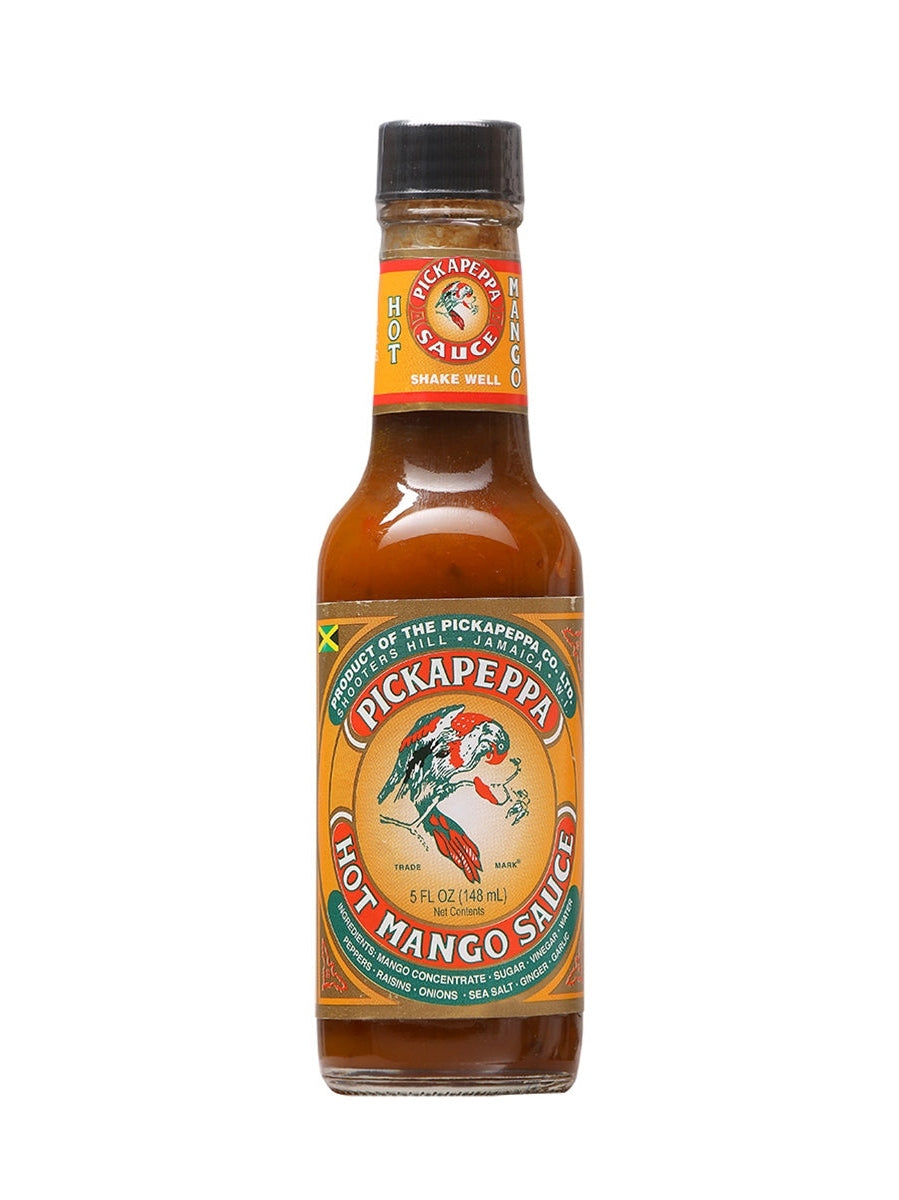 Hot Sauce Pickapeppa Hot Mango with Garlic 5 oz Jamaica Heat 9 $8.98