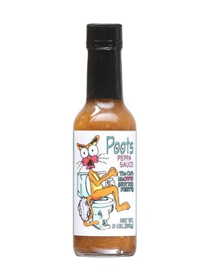 Hot Sauce Poots Peppa 5 oz Heat 7 $6.48