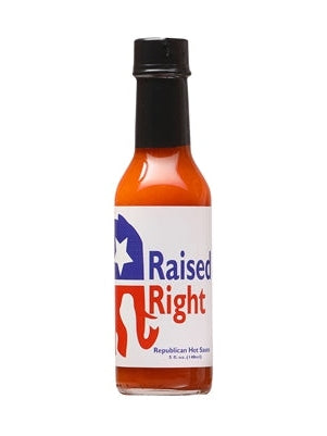 Hot Sauce Raised Right Republican Hot Sauce 5 oz Heat 6 $7.98