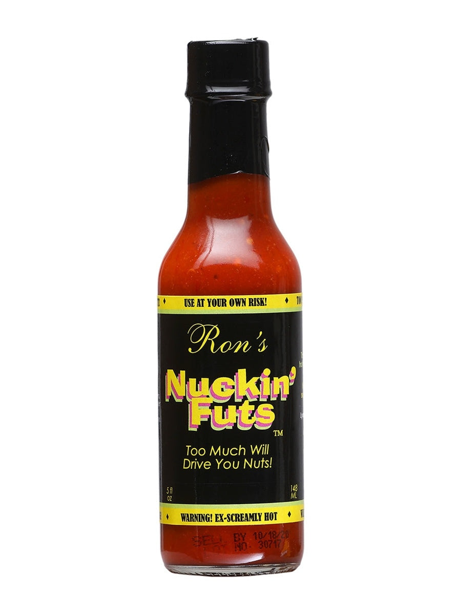 Hot Sauce Ron's Nuckin Futs 5 oz Heat 6 $10.98