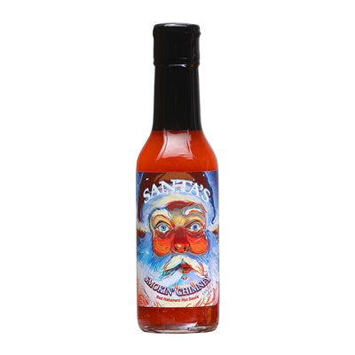 Hot Sauce Santa's Smokin Chimney Red Habanero Hot Sauce Heat 8 $11.98
