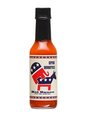 Hot Sauce Screw Democrats 5 oz Heat 7 $7.98