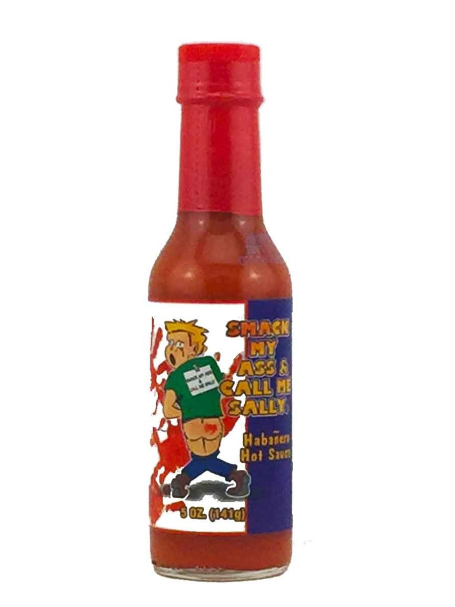 Hot Sauce Smack My Ass & Call Me Sally Habanero 5 oz Heat 6