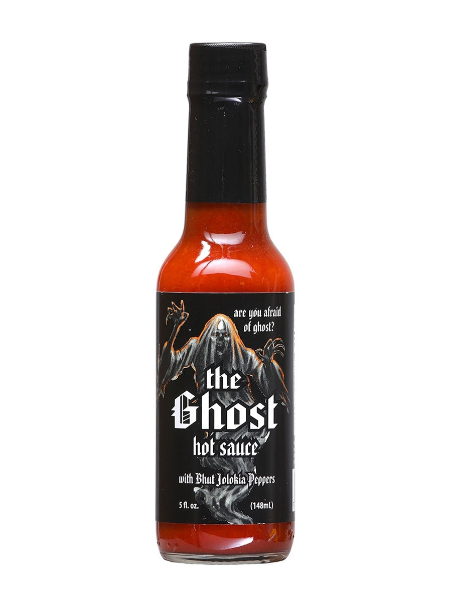 Hot Sauce The Ghost Bhut Jolokia Are you afraid of ghost? 5 oz Heat 10