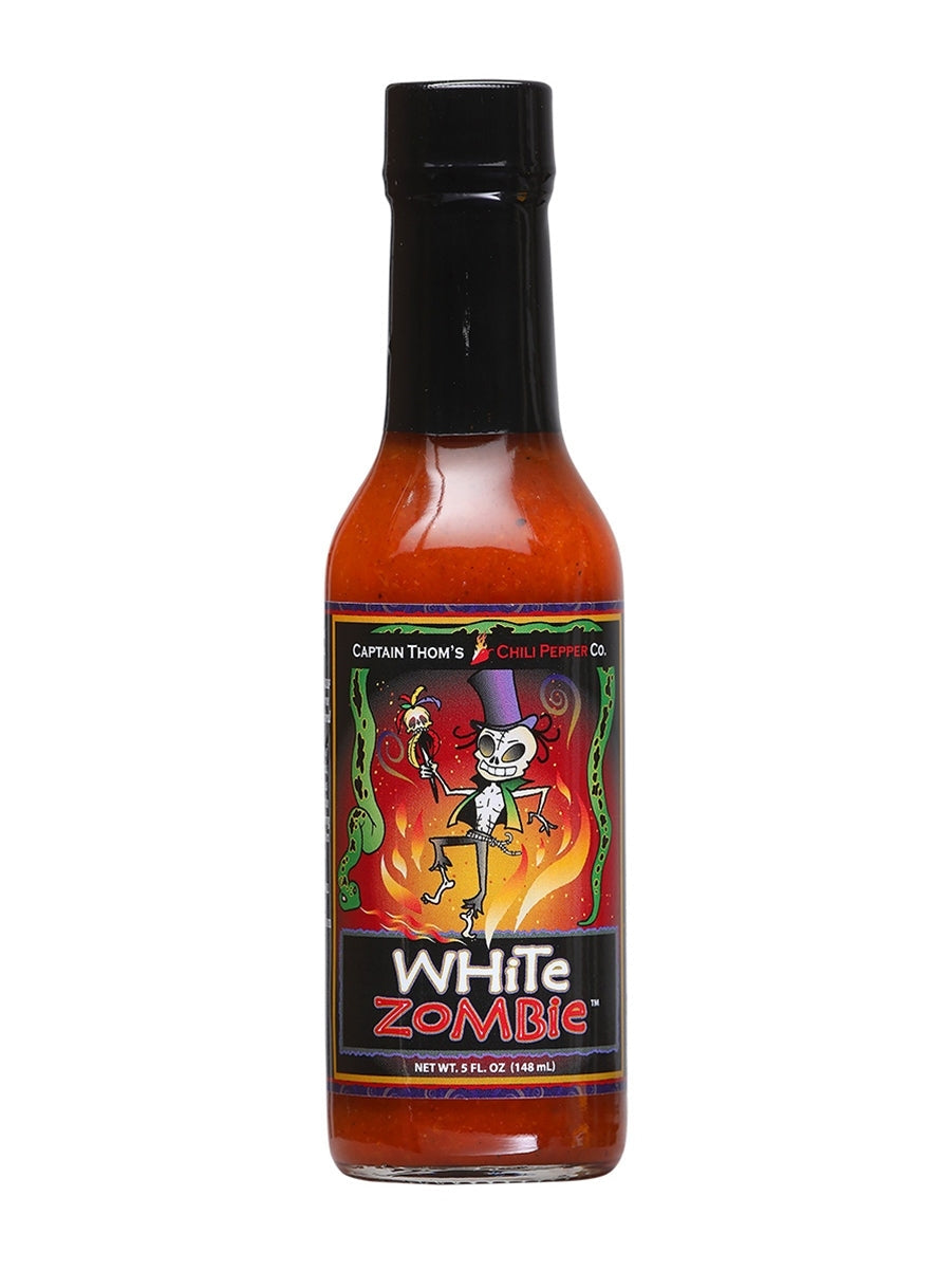 Hot Sauce White Zombie Captain Thoms 5 oz Heat 6 $9.48